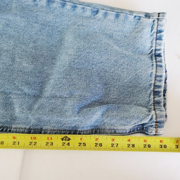 Collusion Jeans High Rise Dad Baggy Vintage Fit Blue 14(plus size) - Picture 13 of 13